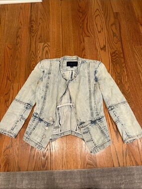 Of Two Minds Light Blue Denim Jacket